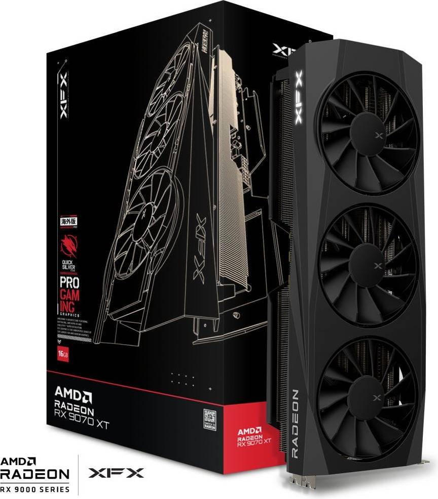 XFX AMD Radeon RX 9070XT Gaming Edition 16GB GDDR6