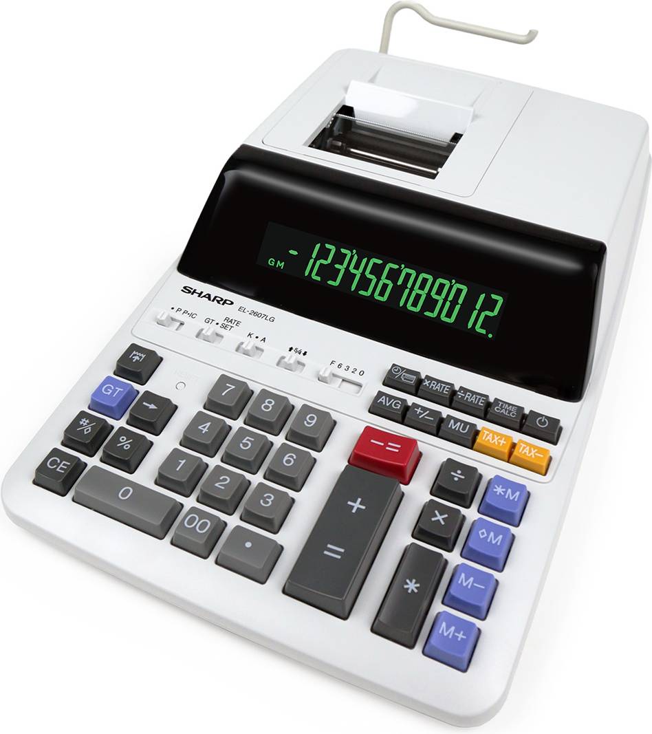 Sharp Remsräknare SH-EL2607LG