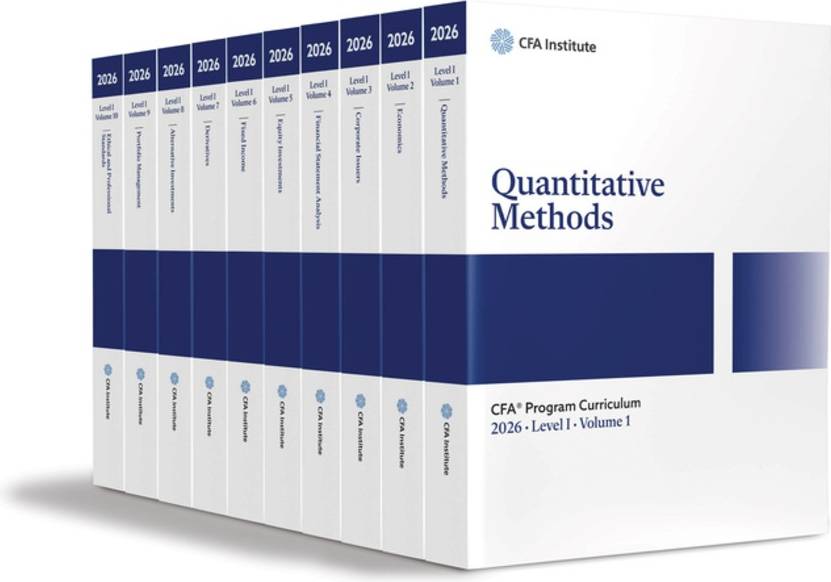 CFA Program Curriculum Level I Box Set (Hæftet)