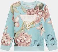 Guess Butterfly Collage Sweatshirt - Blue