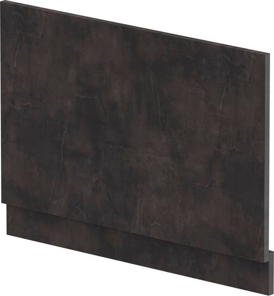 Hudson Reed 800Mm Bath End Panel Metallic Slate