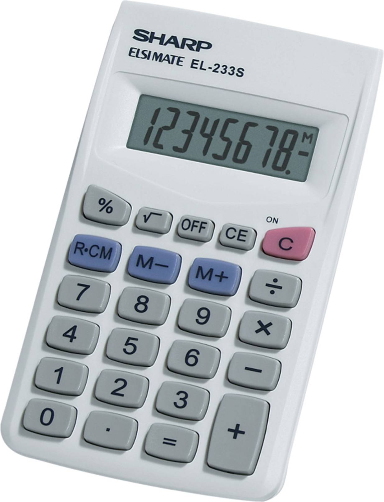 Sharp 8 Digit Pocket Calculator