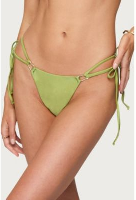 String bikini bottoms Edikted Neve String Bikini Bottom - Green