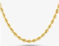 9ct gold chain Gold Classic 9ct Yellow 18 Inch Rope Chain
