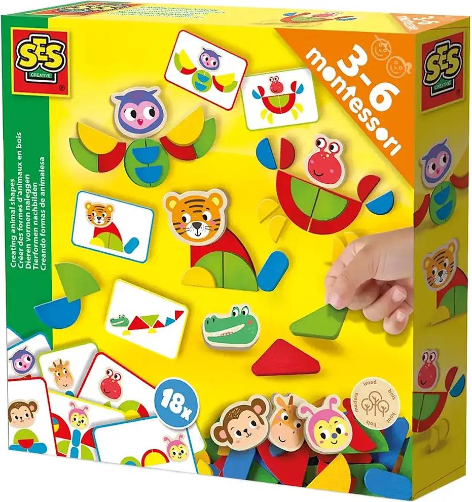 SES Creative Creating Animal Shapes Multi 1 Pack