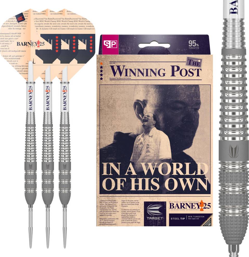 Target Darts Raymond Van Barneveld RVB 25 Year Edition Set