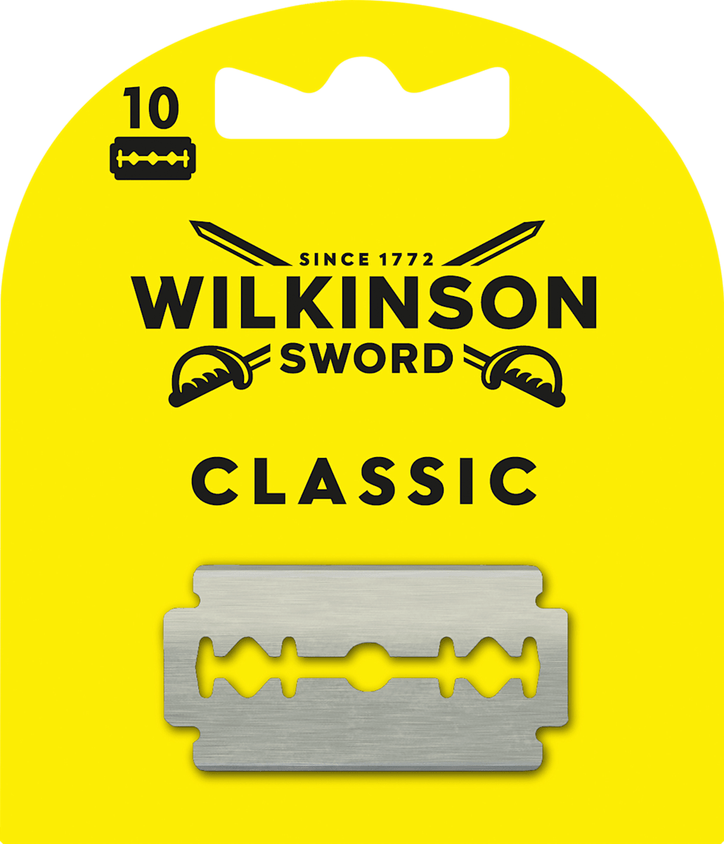 Wilkinson Sword Klassiska Rakblad Paket 10