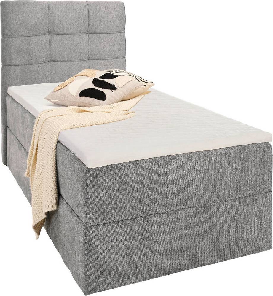I boxx Boxx Boxbett Grau Boxspringbett