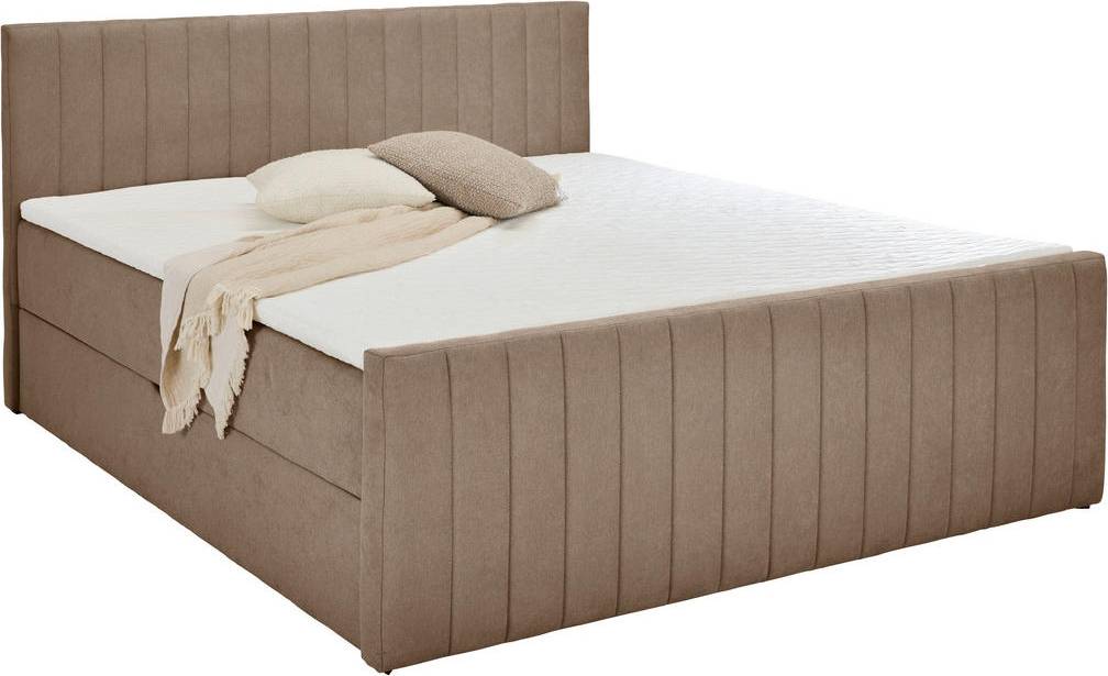 I boxx Boxx Boxbett Taupe Boxspringbett