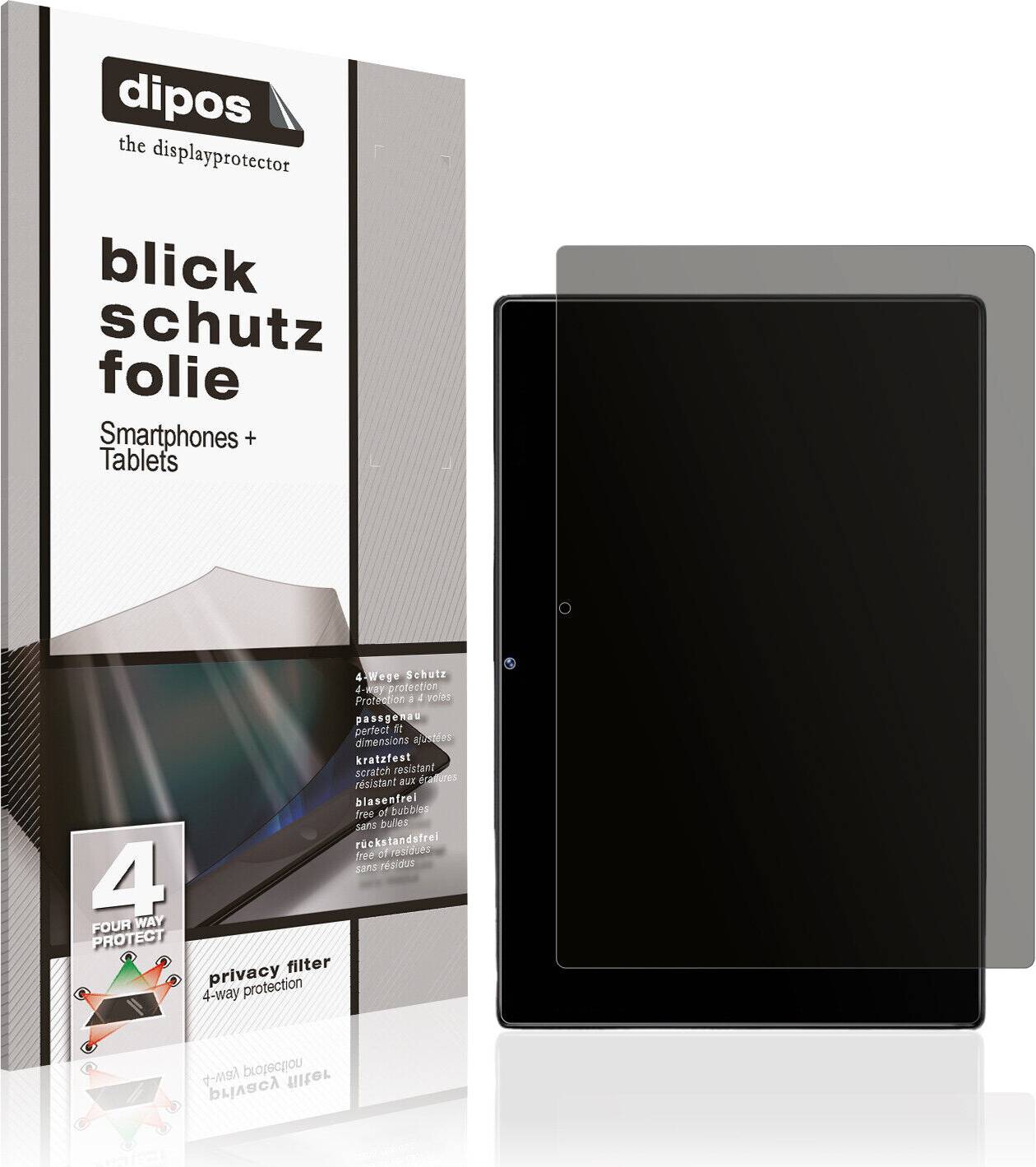 Dipos Screen Protector Suaat S10 Tablet Privacy Filter