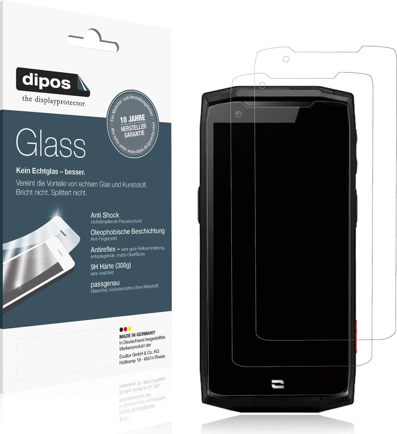 Dipos Screen Protector Crosscall Core-M5 Matte 9H