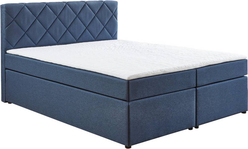 I boxx Boxxx Boxx Dunkelblau Boxspringbett