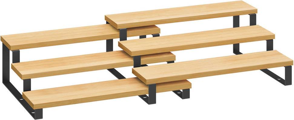 Spice rack Songmics Spice Rack Set Of 2 Cabinet Shelf