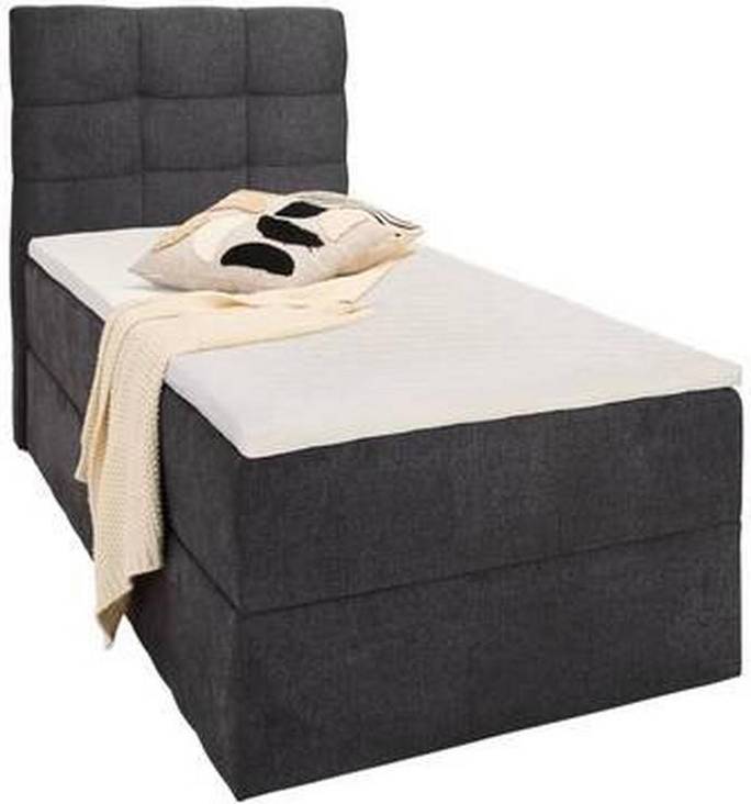 I boxx Boxx Boxbett Dunkelgrau Boxspringbett