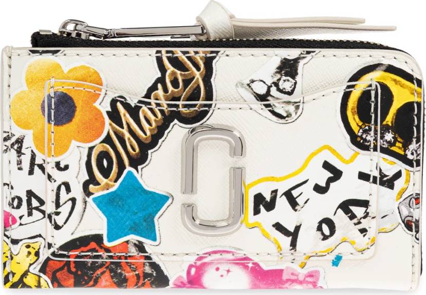 Marc Jacobs Wallet Card Case With Print - Multicolor