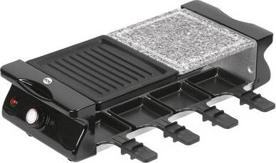 Raclette grill FDI Raclette Grill Pietra Calda Nero