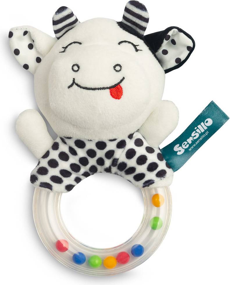 Sensillo Sensorisk Rangle Baby Sort Hvid