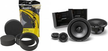 6.5 component speakers Alpine HDZ Status 6.5 Component Set