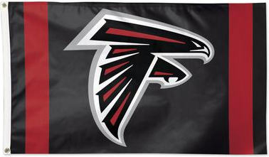 WinCraft Atlanta Falcons 3' x 5' Vertical Stripes