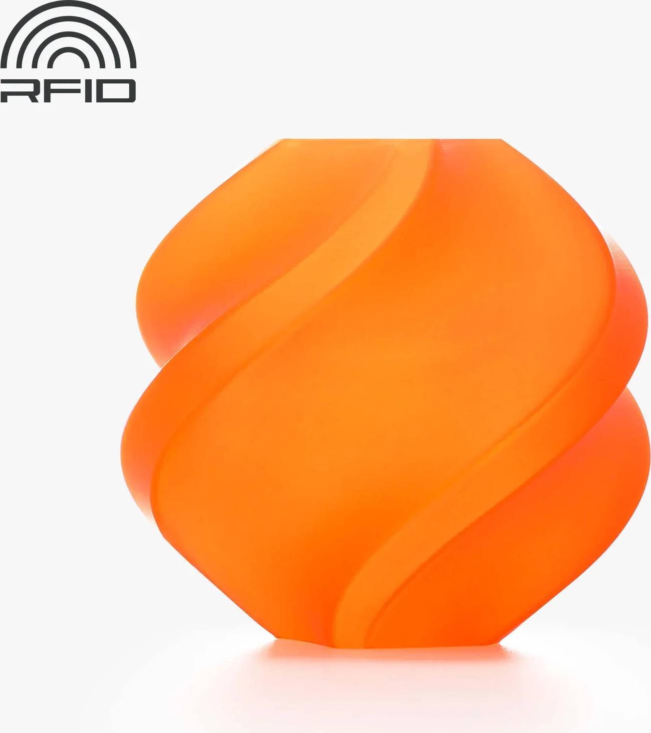 Bambu lab pla filament Bambu lab PLA Translucent Orange Spule