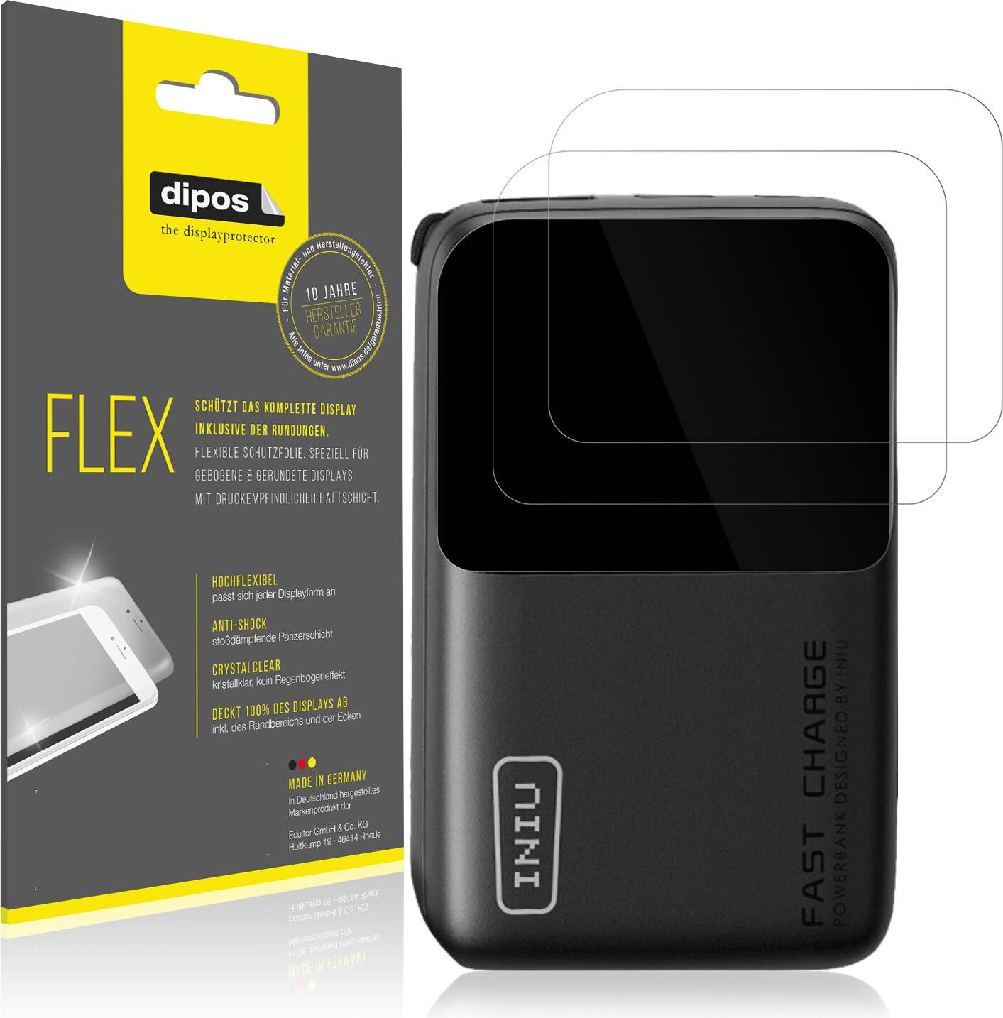 Dipos Screen Protector Iniu Carry P50-E1