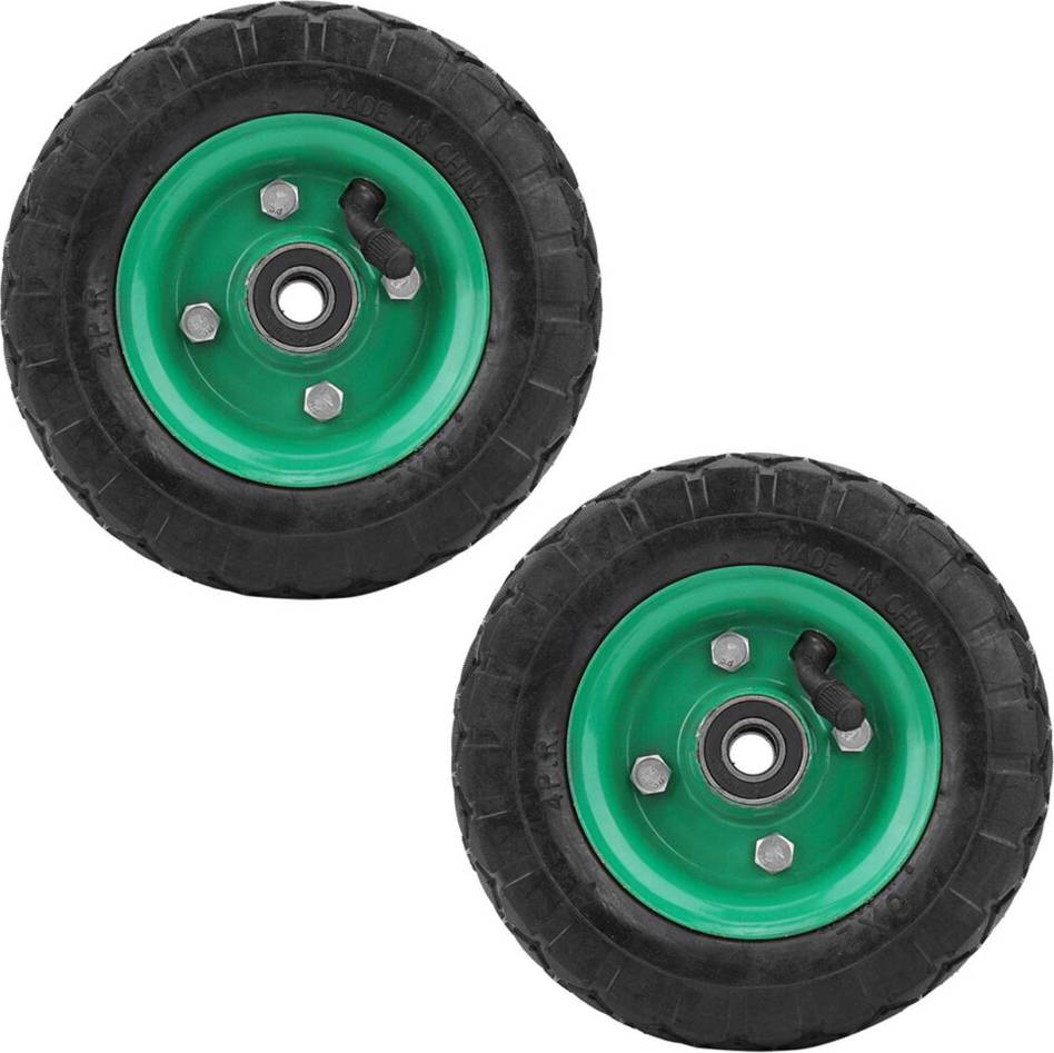 Tlily Inflatable Tire Wear-Resistant 6In Wheel