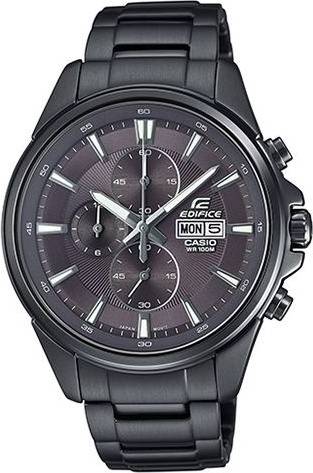 Casio Metal IPBLACK Particle Coated Men's Racing Watch