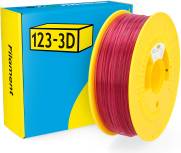 123-3D PLA Filament Rosa 1kg Transparent