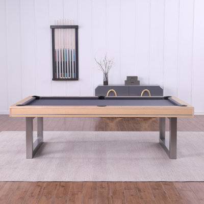 Dining pool table Homeseason Harmony Slate Pool Table 7 Inch