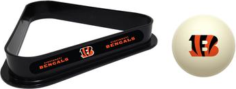 Imperial Cincinnati Bengals Cue Ball Rack Set