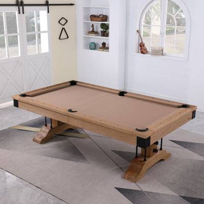 8ft pool table Homeseason Manchester 8ft Slate Pool Table 8 Inch