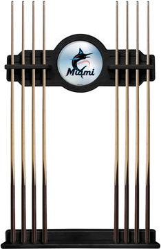 Holland Bar Stool Eight Stick Wood Pool Cue Rack