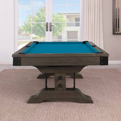 8ft pool table Homeseason Manchester 8ft Slate Pool Table 8 Inch