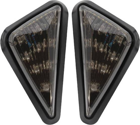Typecat 2 Pcs Flush Mount Triangle-Shaped LED Turn Signal Light