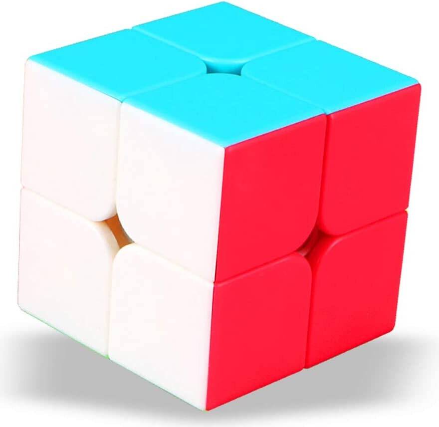 2x2 rubiks cube Speed Cube 2x2 Stickerless Magic Puzzle