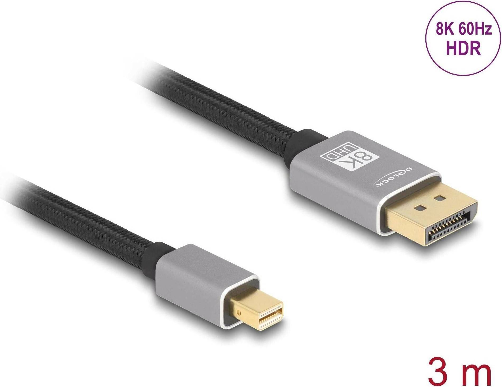 DeLock DisplayPort Mini DisplayPort Cable 3m