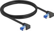 DeLock CAT 6a SFTP 1m Patchkabel Sort