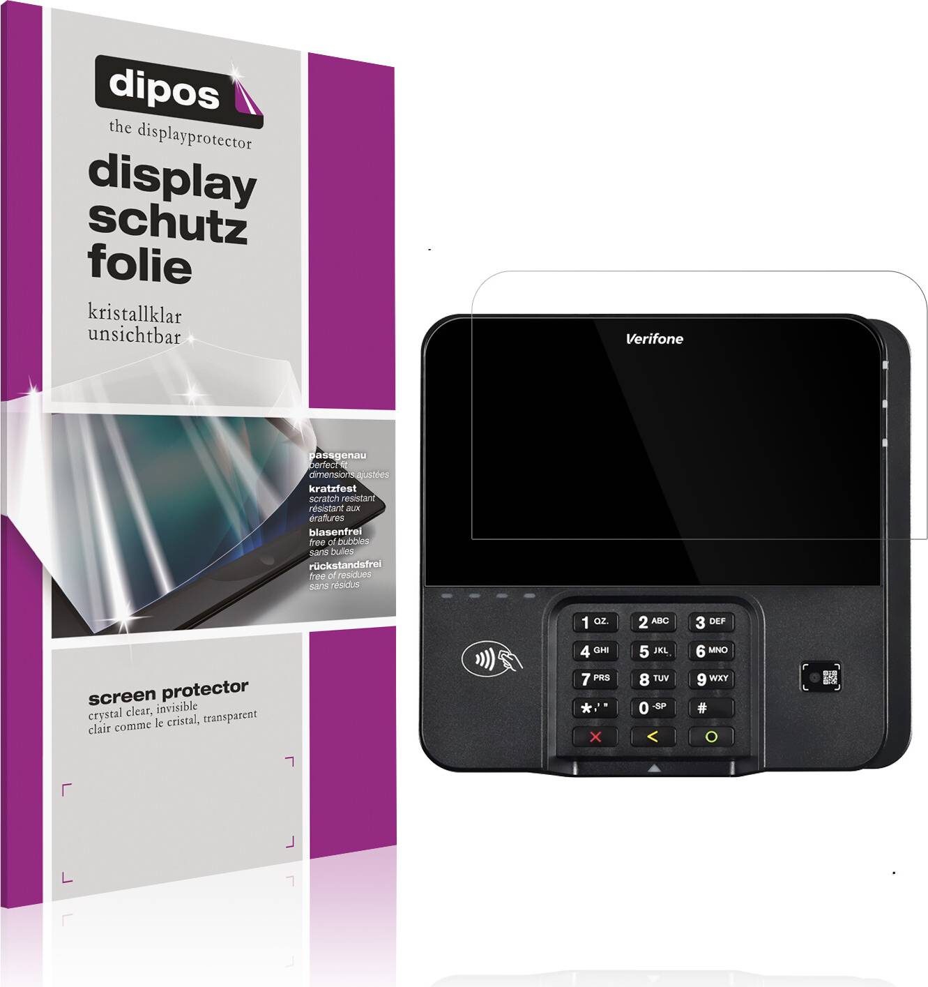 Dipos Screen Protector For Verifone M424