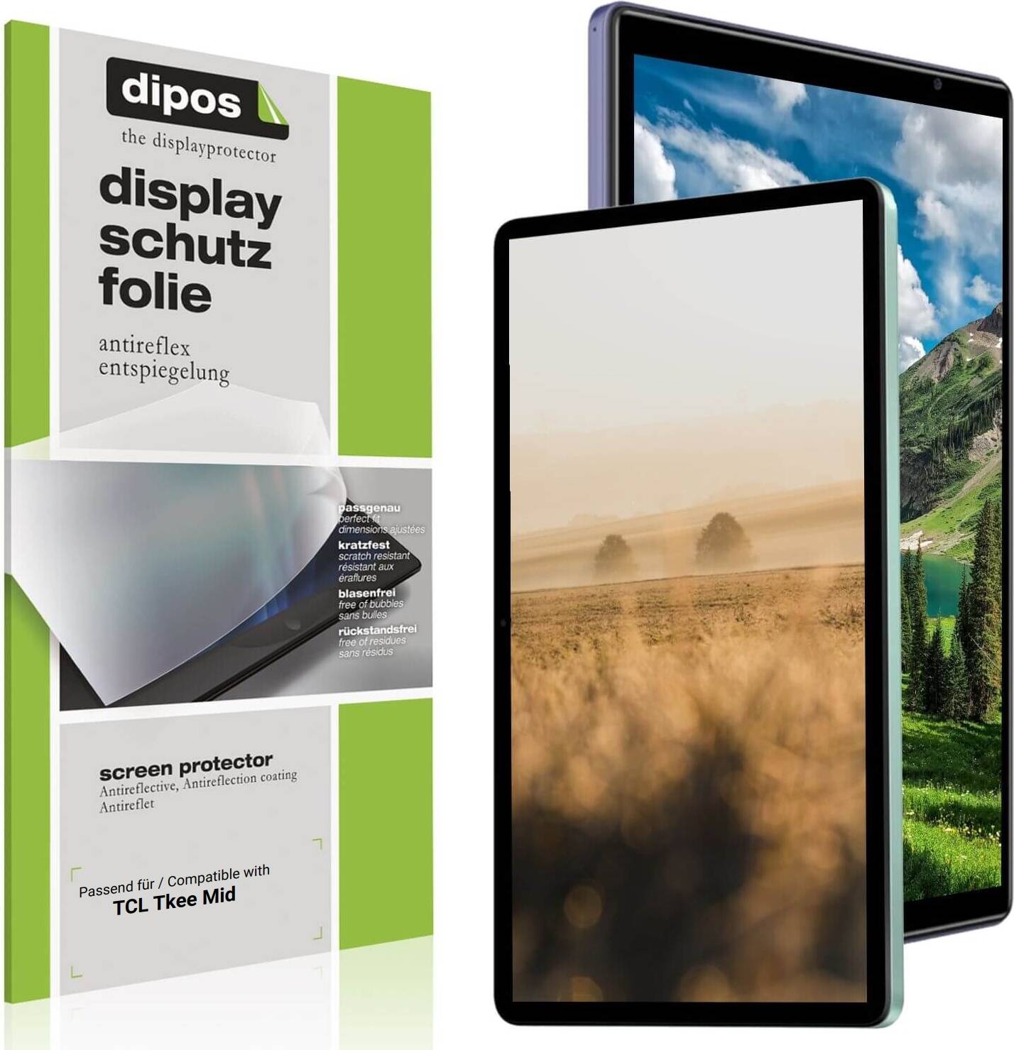 Dipos Screen Protector For TCL TKEE MID Protection