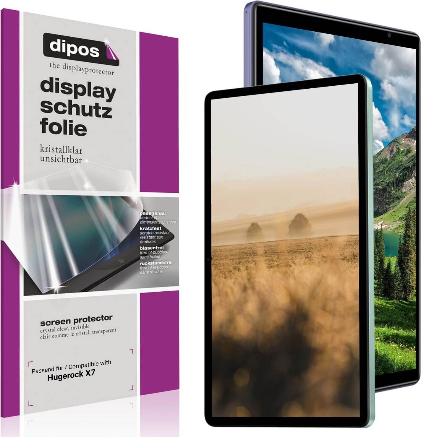 Dipos Screen Protector For Hugerock X7
