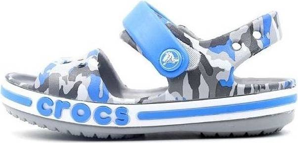 Crocs junior grey Crocs Pattern Sandals - Light Grey