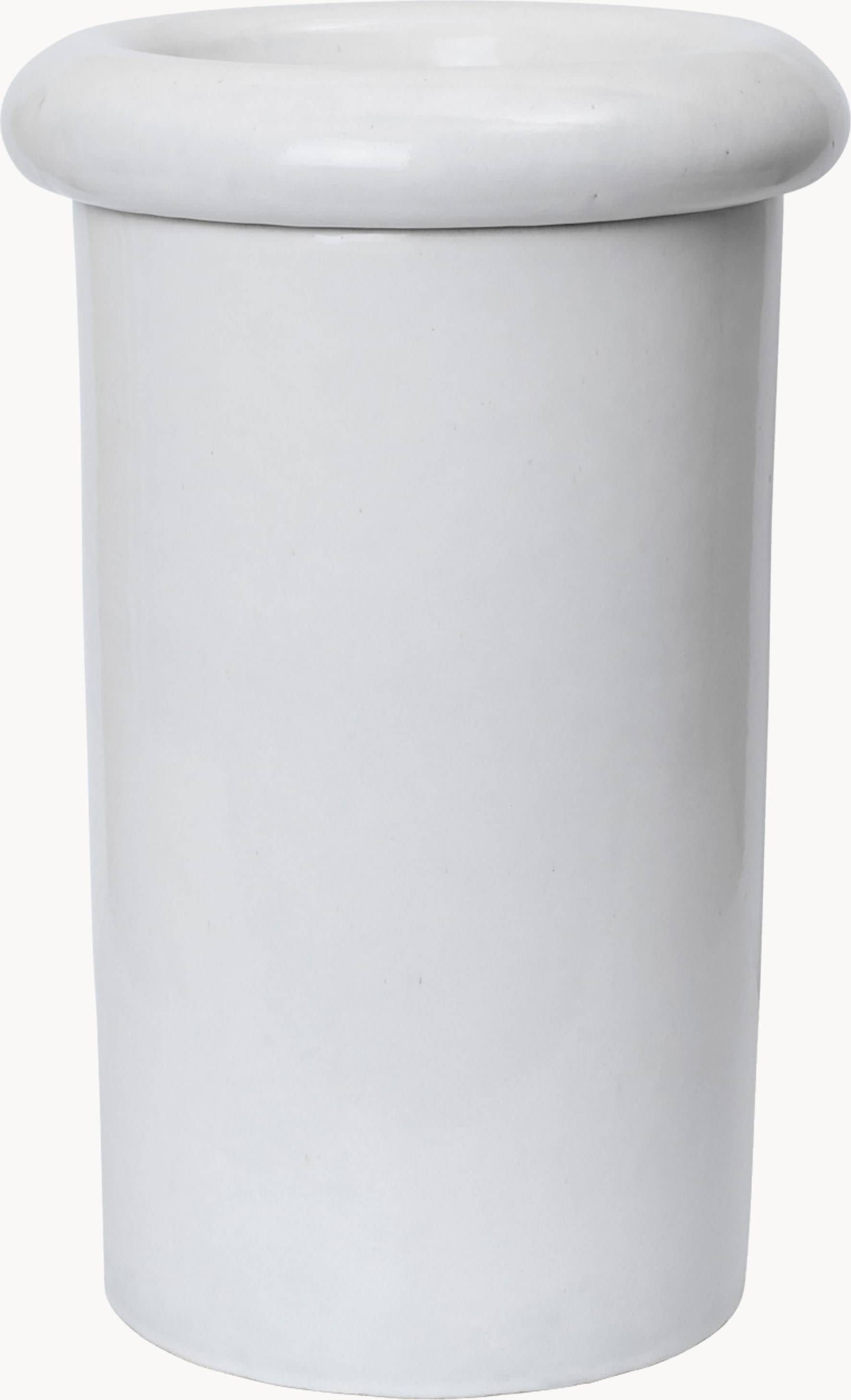 ferm LIVING Rollo Växtkruka H46 Vit