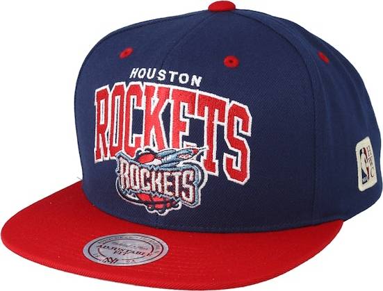 Mitchell & Ness Houston Rockets HWC INTL226 2 Tone Snapback Cap
