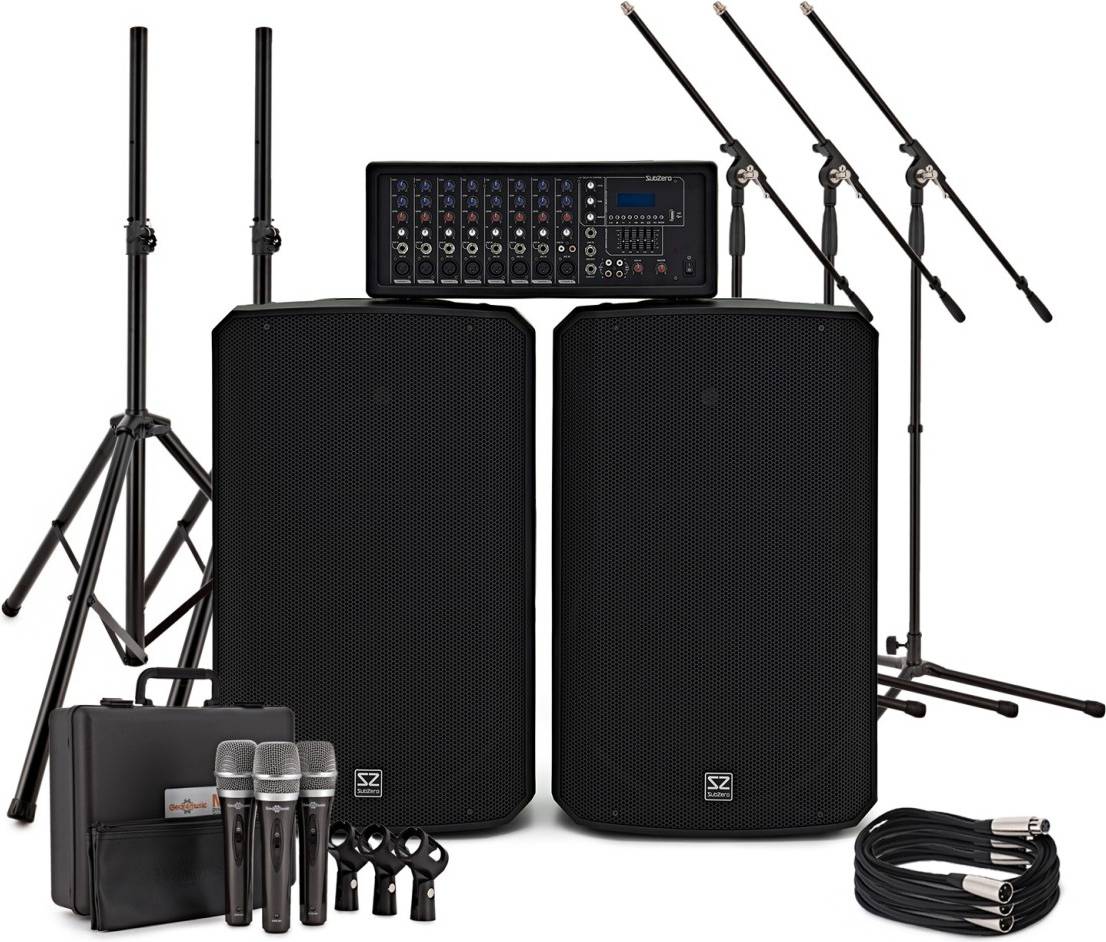 SubZero SZPA-815 300W 15-Inch PA System