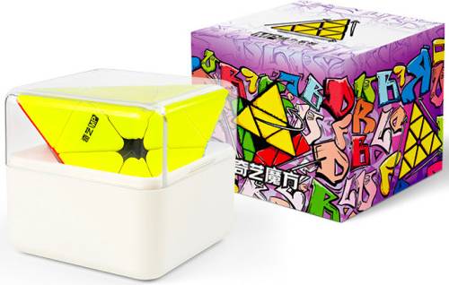 QIYI Pyraminx Magnetic Stickerless Rubiks Kub