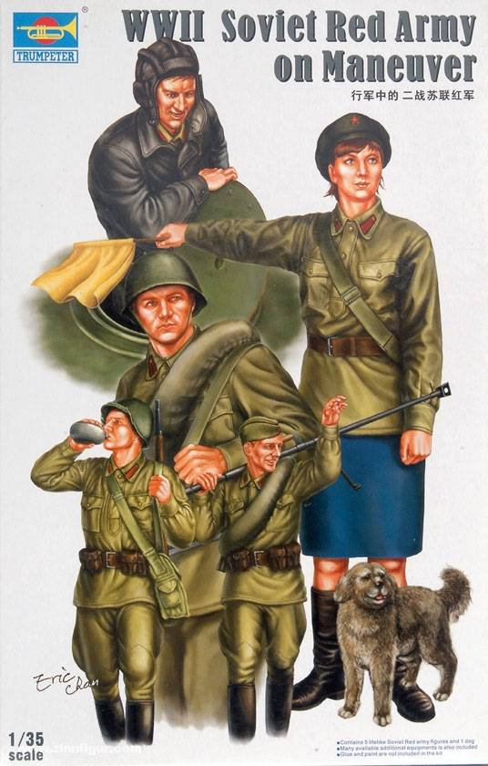 Trumpeter Rote Armee Infanteristen