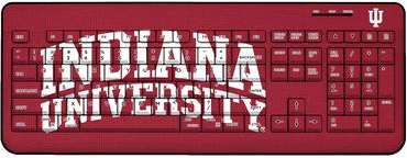 Keyscaper Indiana Hoosiers Solid Design Wireless Keyboard
