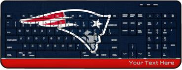 Keyscaper England Patriots Wireless Keyboard