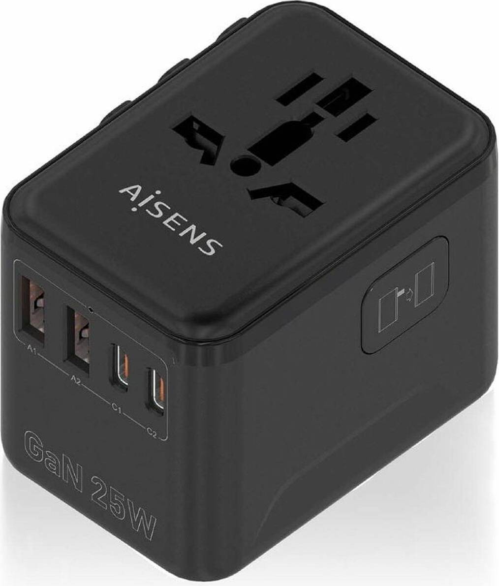 Aisens ASPS-2A2C08-BK Router Zwart