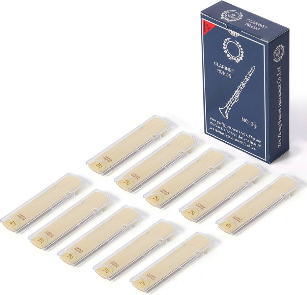 Typecat 10Pcs Clarinet Reed Instrument Accessories